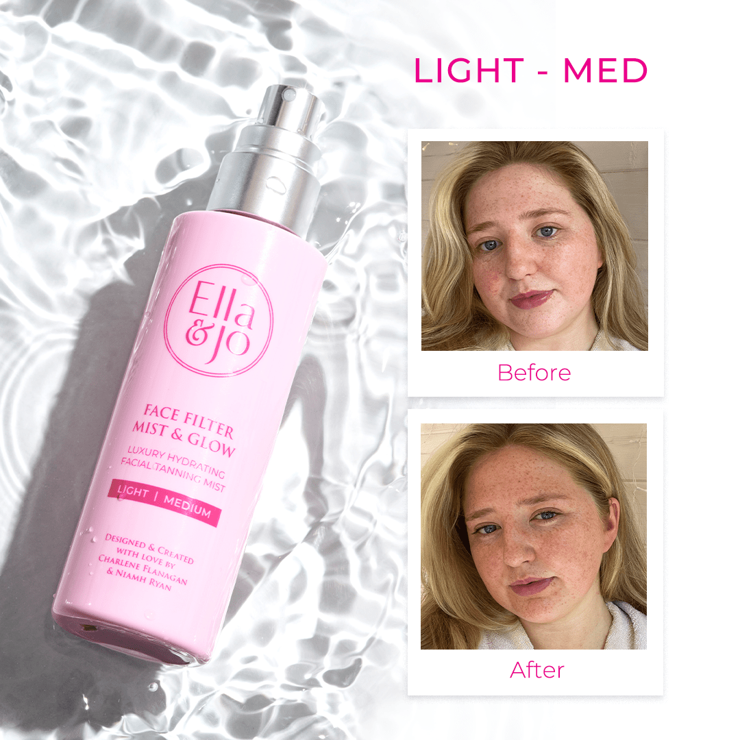 Face Filter Mist & Glow Facial Tanning Mist