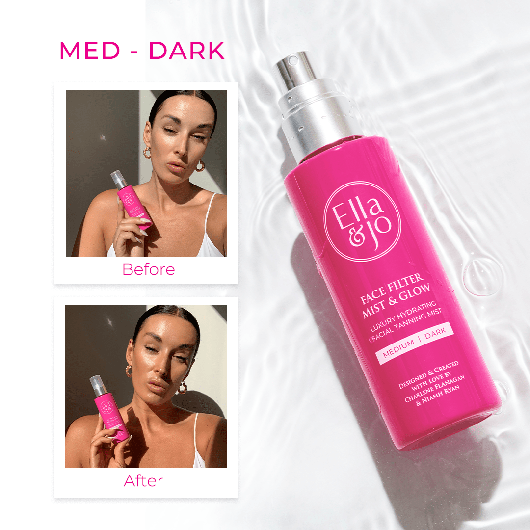 Face Filter Mist & Glow Facial Tanning Mist